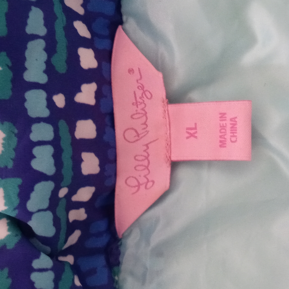 💙HTF/RARE Lilly Pulitzer💙 - Essia Masterpiece Puffer Vest - Picture 3 of 15